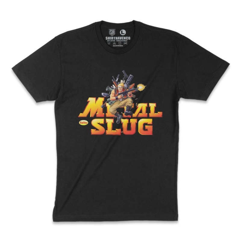 Retro Gaming Gamestop - 00012810 # Camiseta A-Metal Slug |