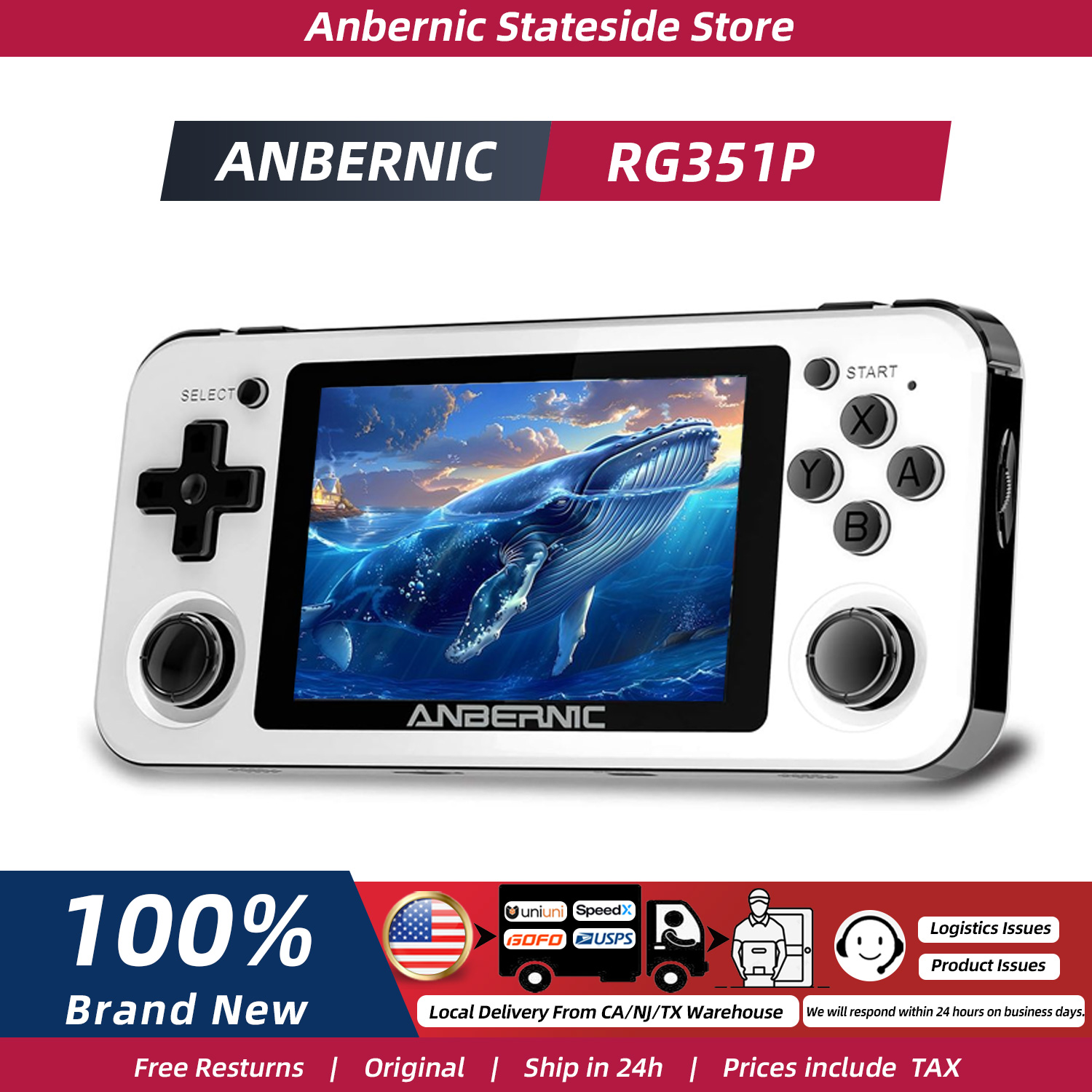 Retro Gaming Kiosk - Anbernic rg351p console de jogos retrô