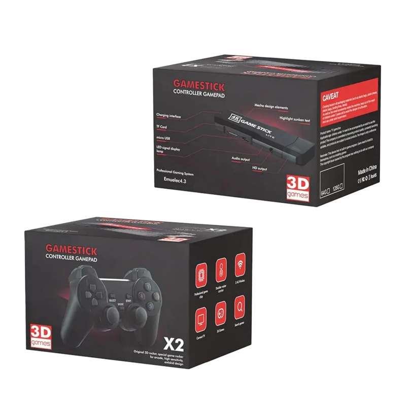 Retro Gaming X2 - Console de Videogame Retrô - X2