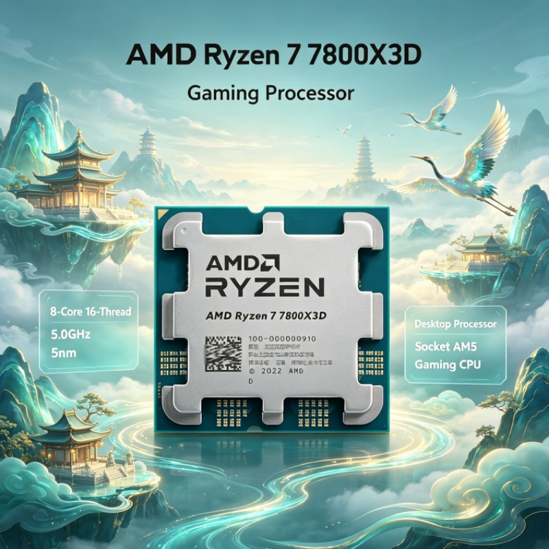 Amd Cpu Ryzen 7 - CPU AMD Ryzen 7 R7 7800X3D