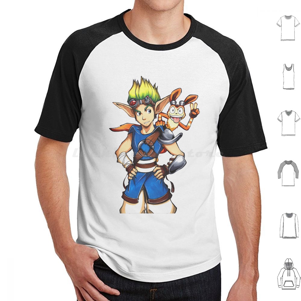 Retro Gaming Gamestop - Camiseta da série de videogame Jak