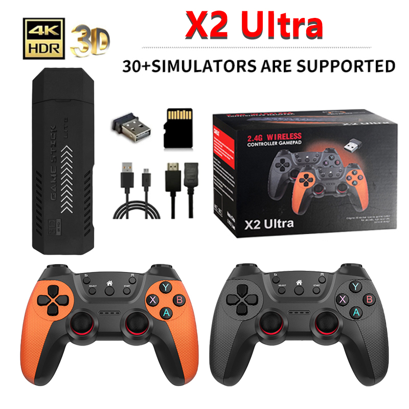 Retro Gaming X2 - X2 Ultra Video Game Stick Console,