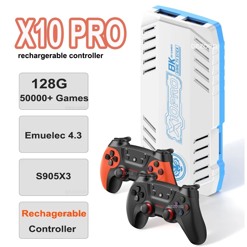 Retro Gaming Kiosk - Console de Videogame Doméstico 4K X10