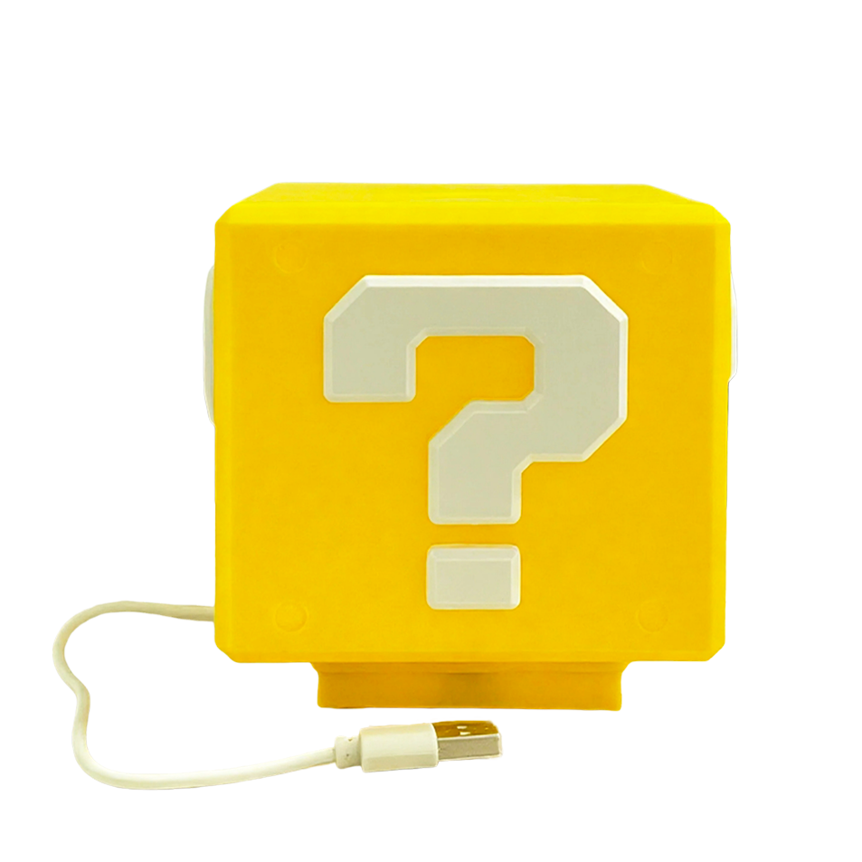 Retro Gaming Projector - Luminária Bloco de Perguntas 2026 com