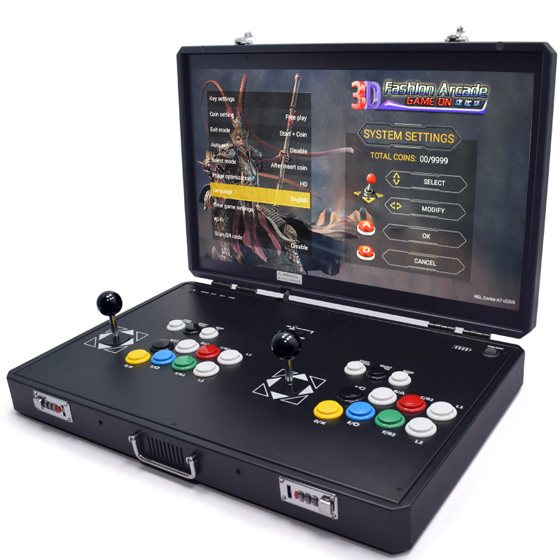 Retro Gaming Cabinet - Pandora H3-LCD Arcade Console, 2 Jogadores