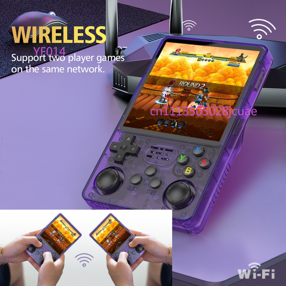 Retro Handheld Console - Console de Jogos Portátil de Código