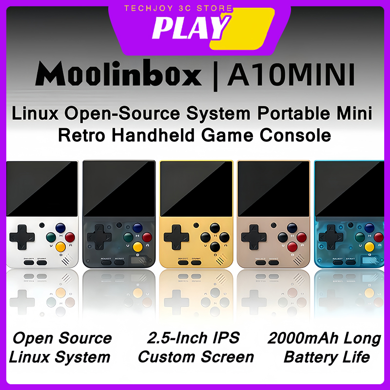 Retro Gaming Kiosk - Moolinbox A10Mini Console de Jogos Retro