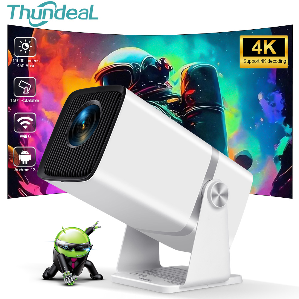 Retro Gaming Projector - Projetores no brasil Projetor inteligente ThundeaL