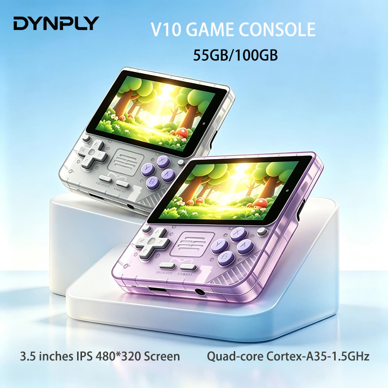 Retro Gaming Kiosk - Console de Jogos Portátil Retro POWKIDDY