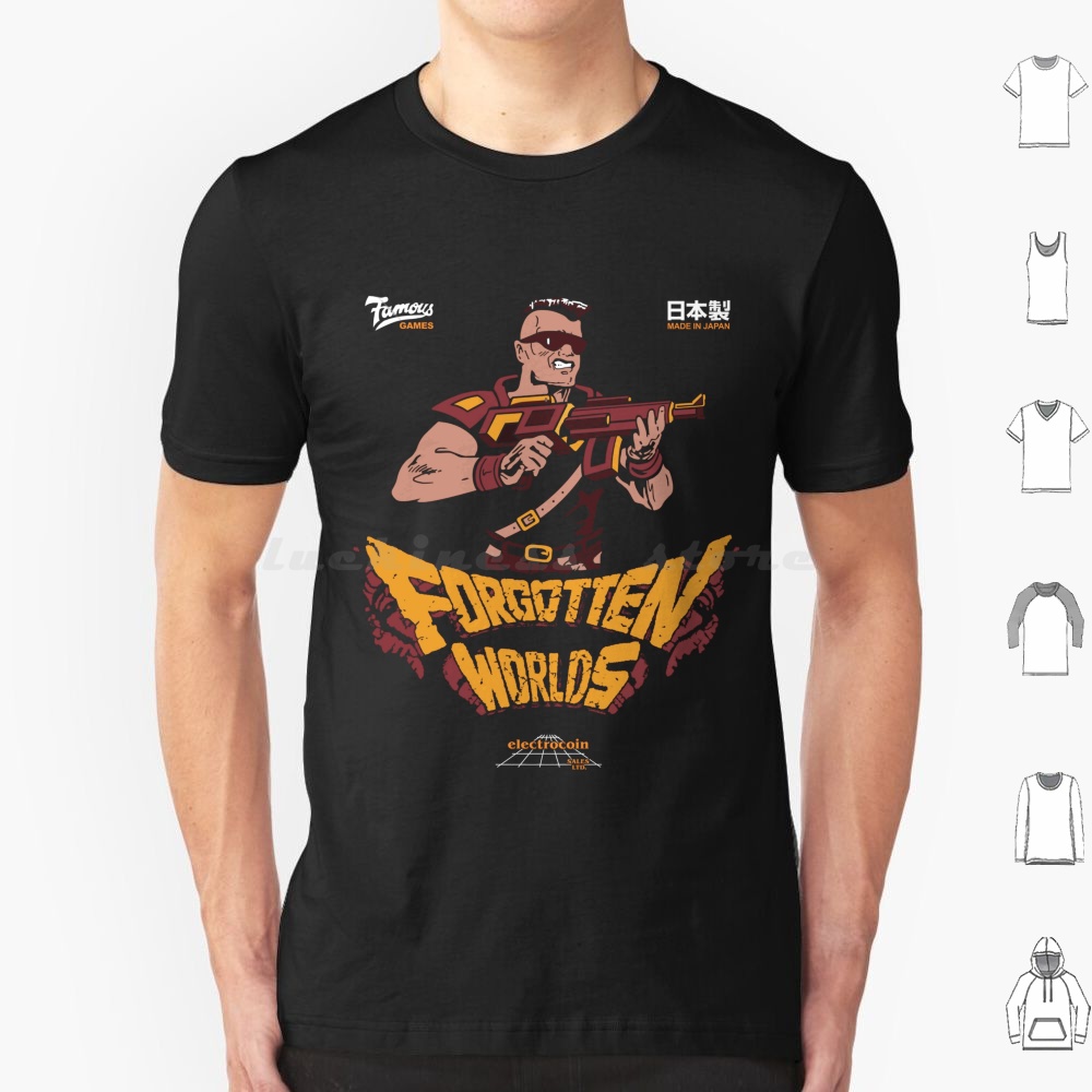 Retro Gaming Cabinet - Camiseta de Jogos Retro Vintage Forgotten