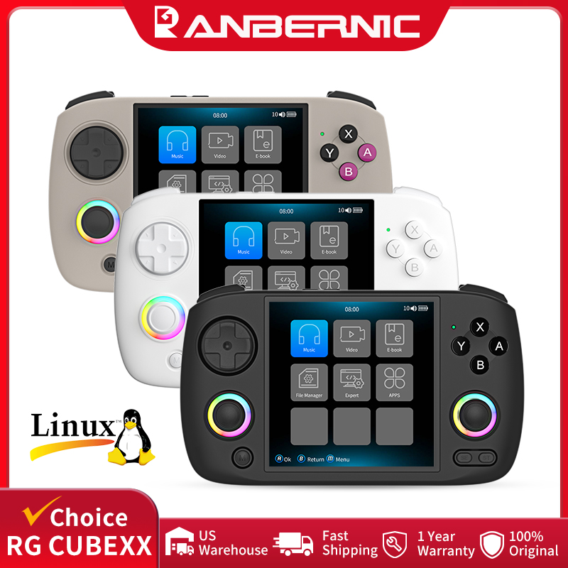Retro Gaming Kiosk - ANBERNIC RG CubeXX Console de jogos