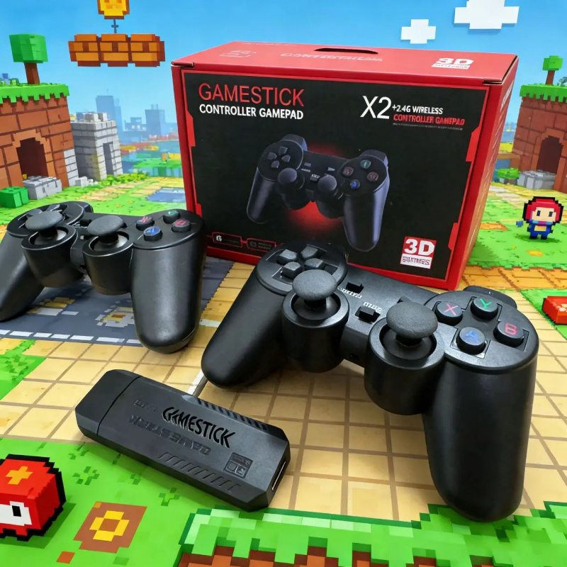 Retro Gaming X2 - Console de Jogos Retro Plug and
