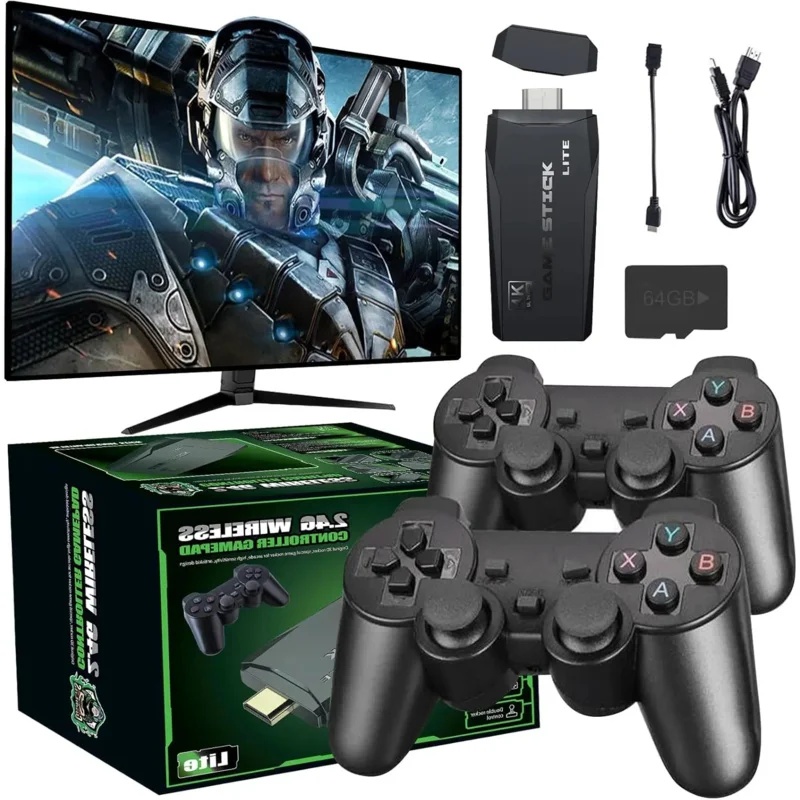 Retro Gaming La - Console de Jogos Retro Sem Fio
