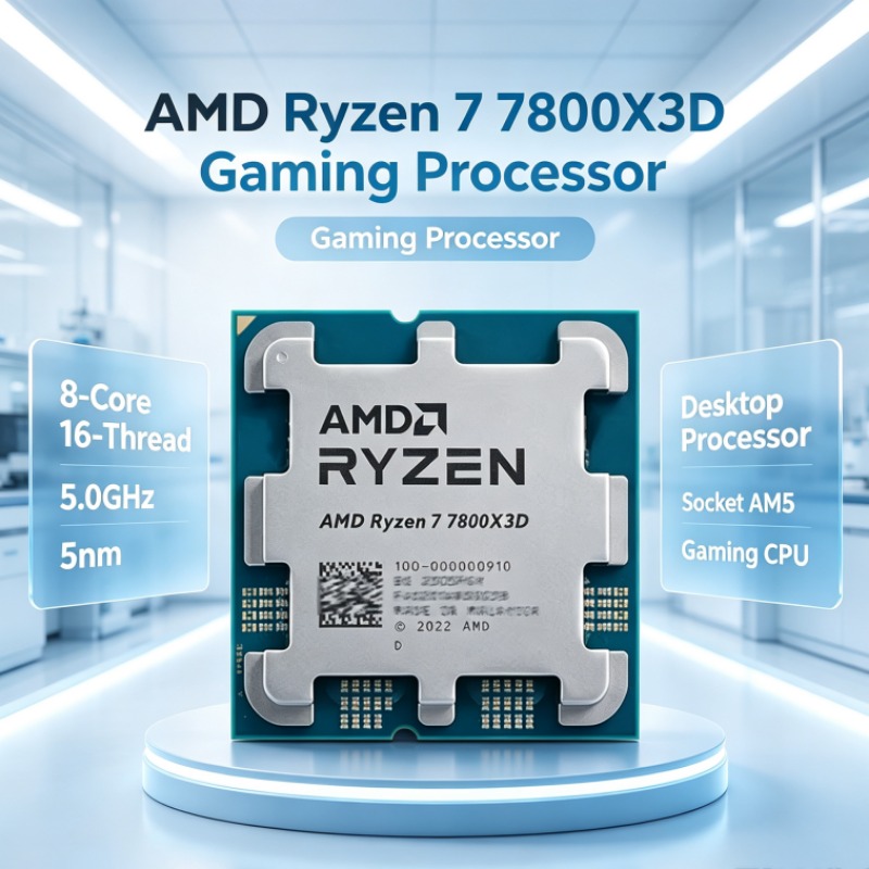 Amd Cpu Ryzen 7 - Processador AMD Ryzen 7 R7 7800X3D