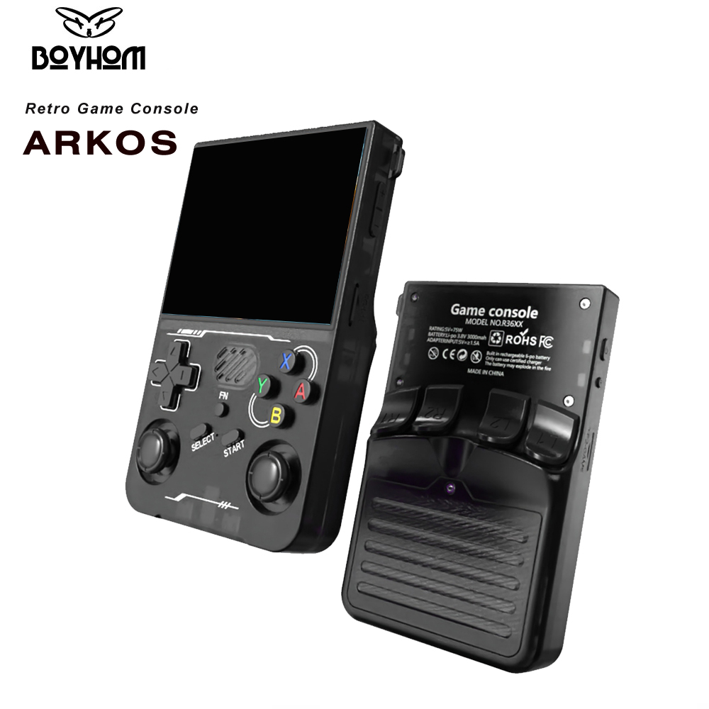 Retro Gaming Kiosk - Consoles portáteis BOYHOM, videogames com tela