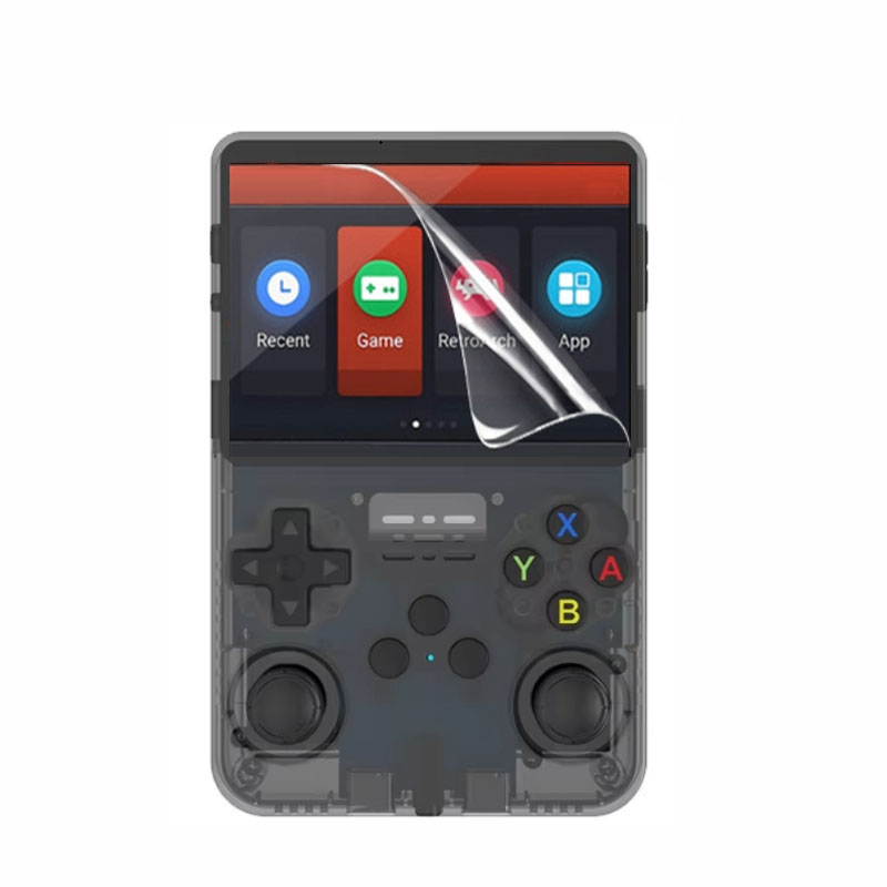 Console Retro Gaming Portable - 3 pçs tpu filme macio protetor