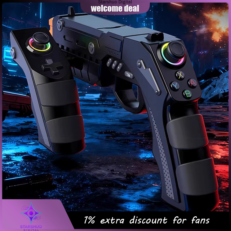 Retro Gaming Gun - Ipega sem fio bluetooth sensor de
