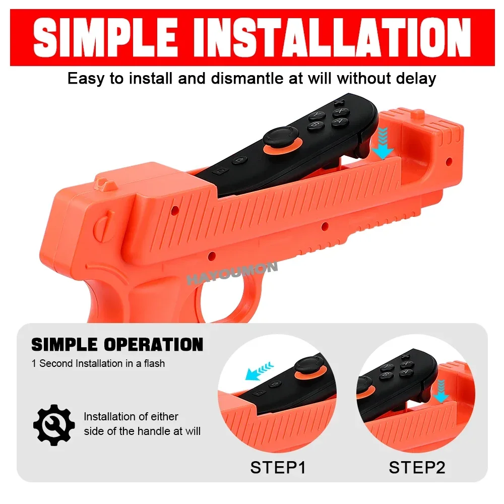 Um Par de Controles em Formato - Retro Gaming Gun avaliação e preço