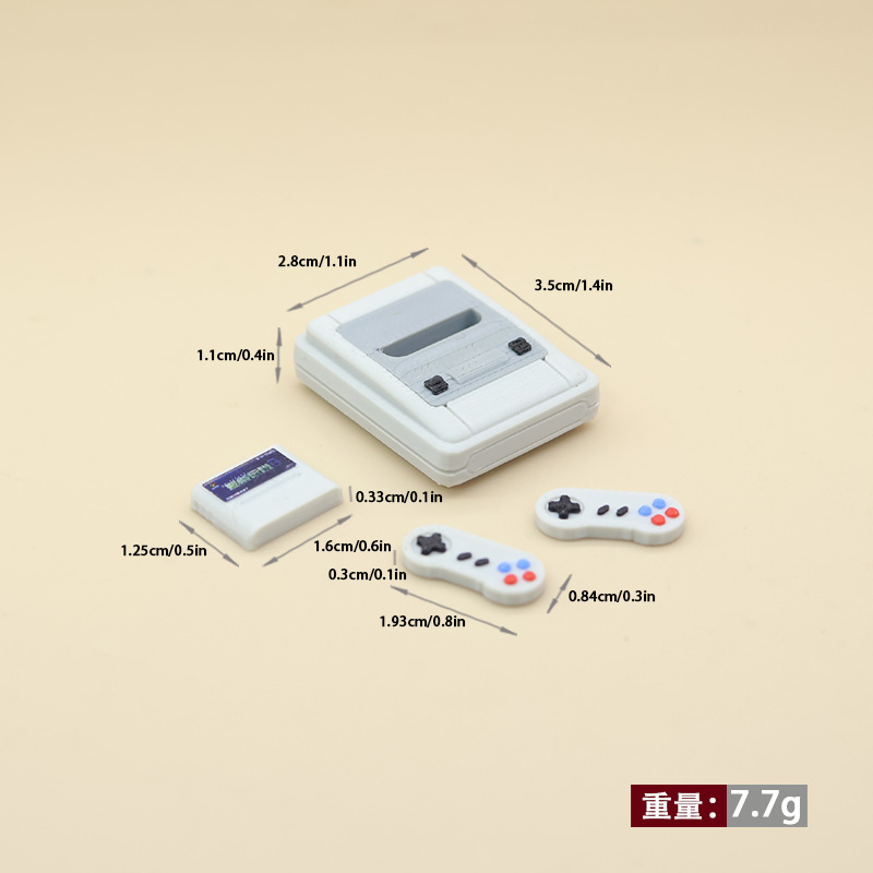 1 conjunto de Miniatura de Con - Retro Handheld Console avaliação e preço