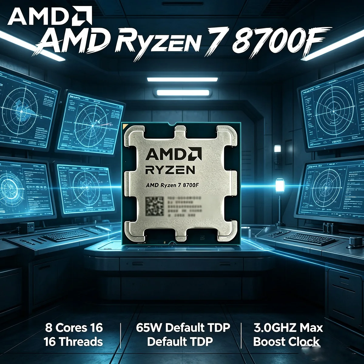 Novo CPU AMD Ryzen 7 8700F R7  - Amd Cpu Ryzen 7 avaliação e preço