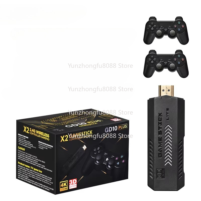 L GD10 Plus Game Stick 4k Blac - Retro Gaming X2 avaliação e preço