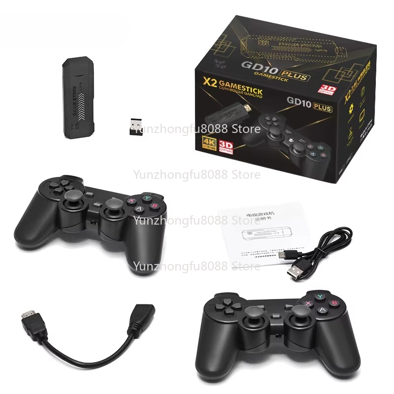 L GD10 Plus Game Stick 4k Blac - Retro Gaming X2 avaliação e preço