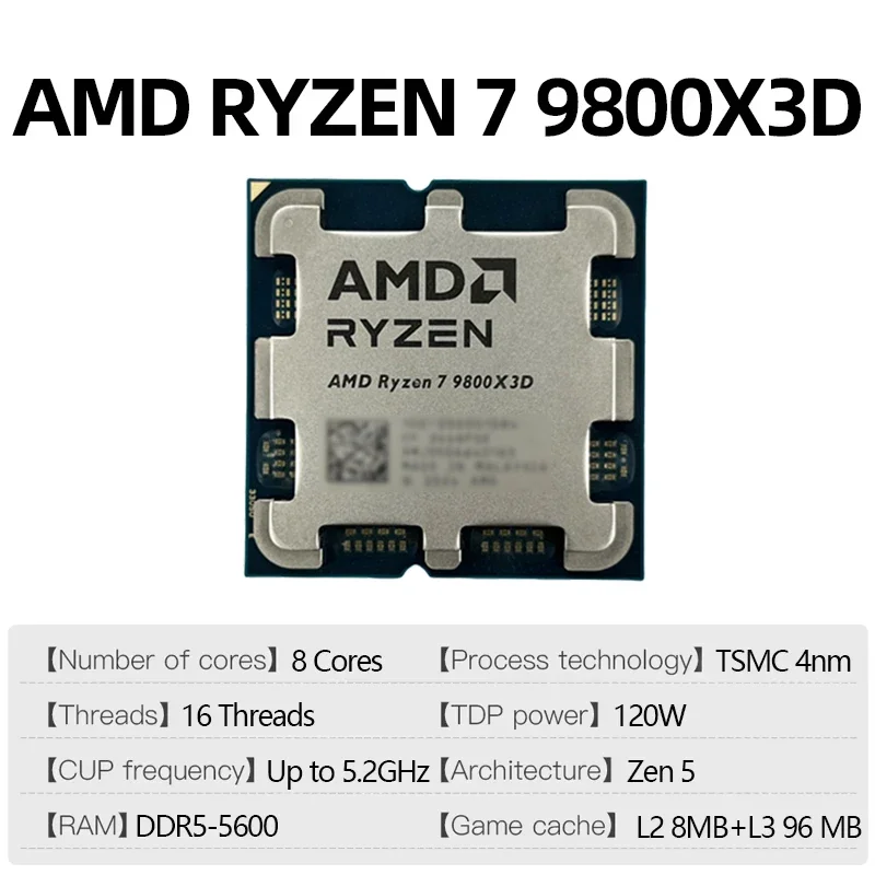 Novo Processador AMD Ryzen 7 9 - Amd Cpu Ryzen 7 avaliação e preço