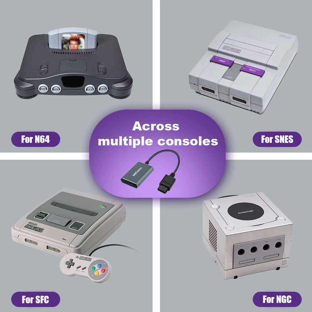 Adaptador Bitfunx 720P Svideo  - Retro Gaming La avaliação e preço