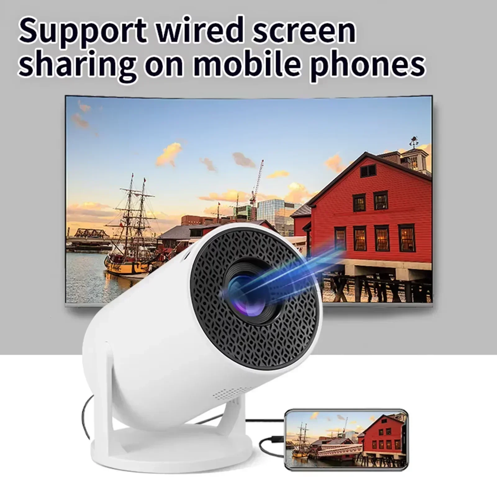 Mini projetor inteligente HY30 - Retro Gaming Projector avaliação e preço