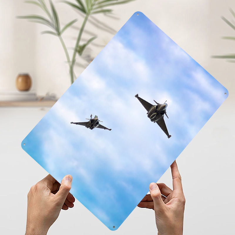 Pôster de Metal Dassault Rafal - Retro Gaming X2 avaliação e preço
