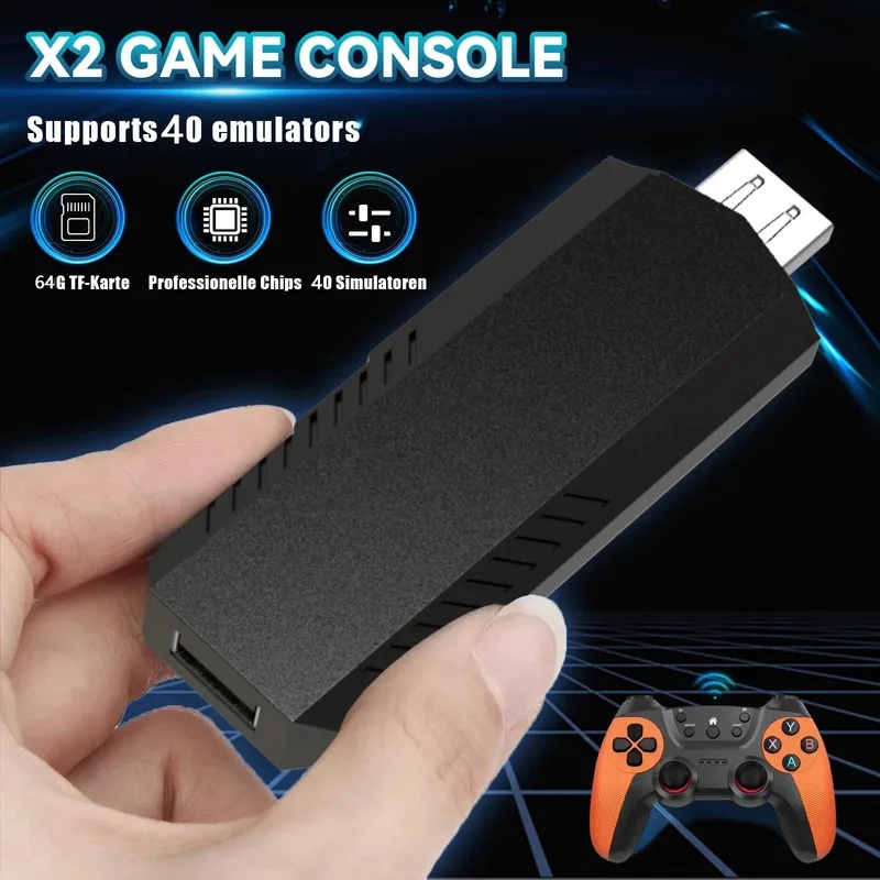 Stick de Jogos de TV X2Pro 4K  - Retro Gaming X2 Pro avaliação e preço