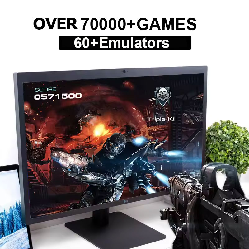 Novo Console de Jogos Retro M8 - Retro Gaming Kiosk avaliação e preço