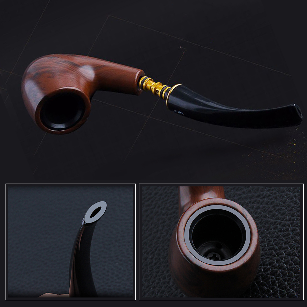 Tubo De Tabaco De Ebony Retro, - Console Retro Gaming Portable avaliação e preço