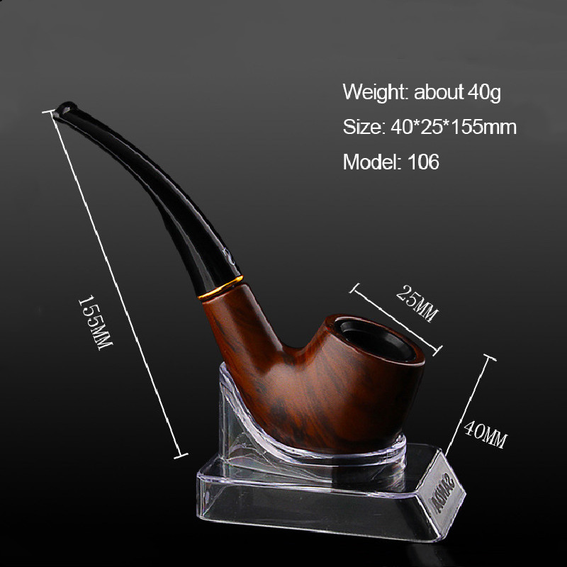 Tubo De Tabaco De Ebony Retro, - Console Retro Gaming Portable avaliação e preço