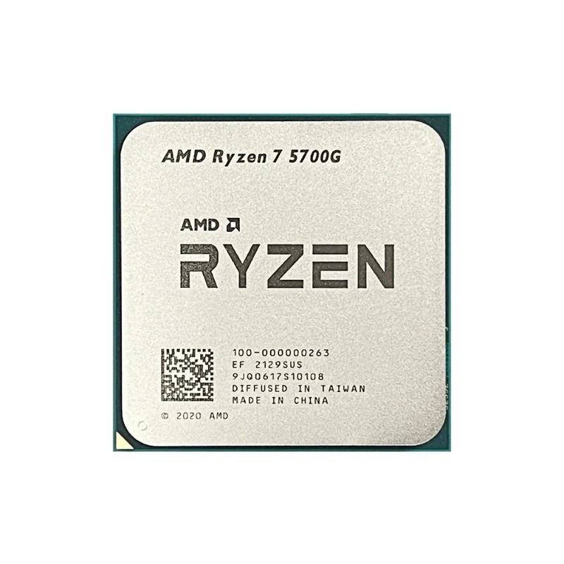 Processador AMD Ryzen 7 5700G, - Amd Cpu Ryzen 7 avaliação e preço