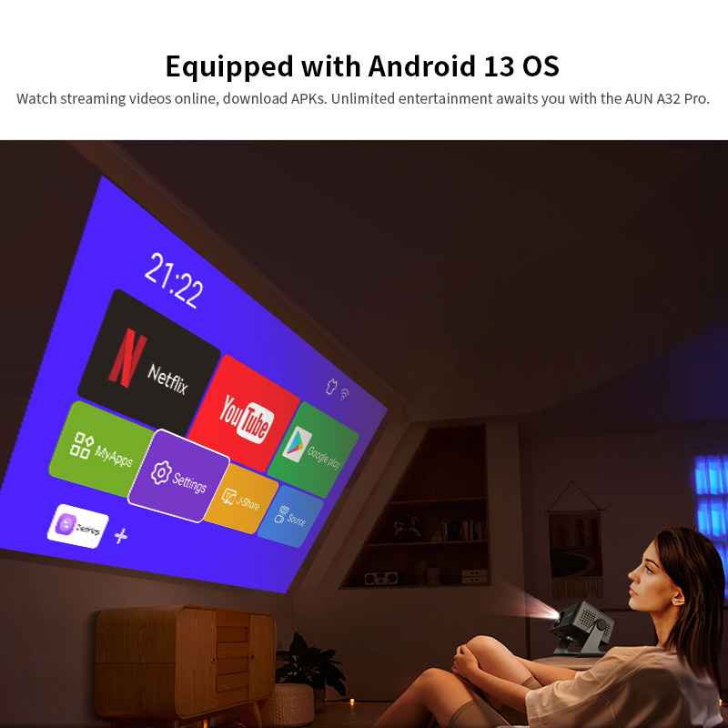 Ain a32 pro android 13 projeto - Retro Gaming Projector avaliação e preço