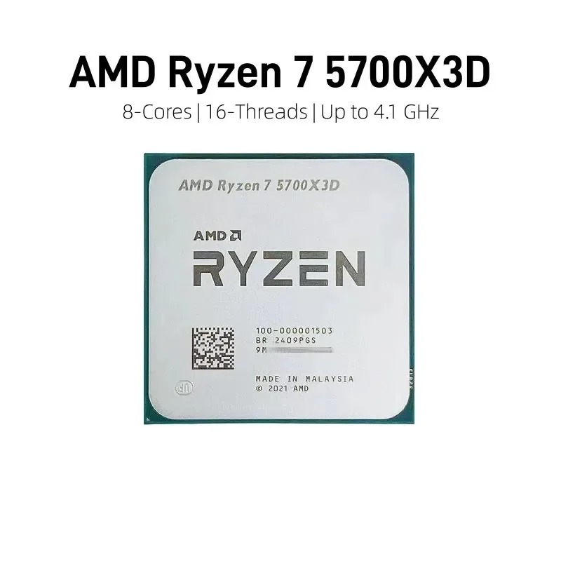 Processador AMD Ryzen 7 5700X3 - Amd Cpu Ryzen 7 avaliação e preço