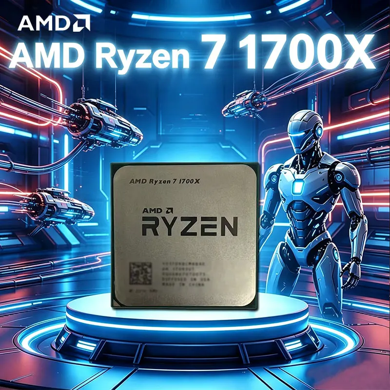 Processador AMD Ryzen 7 1700X  - Amd Cpu Ryzen 7 avaliação e preço
