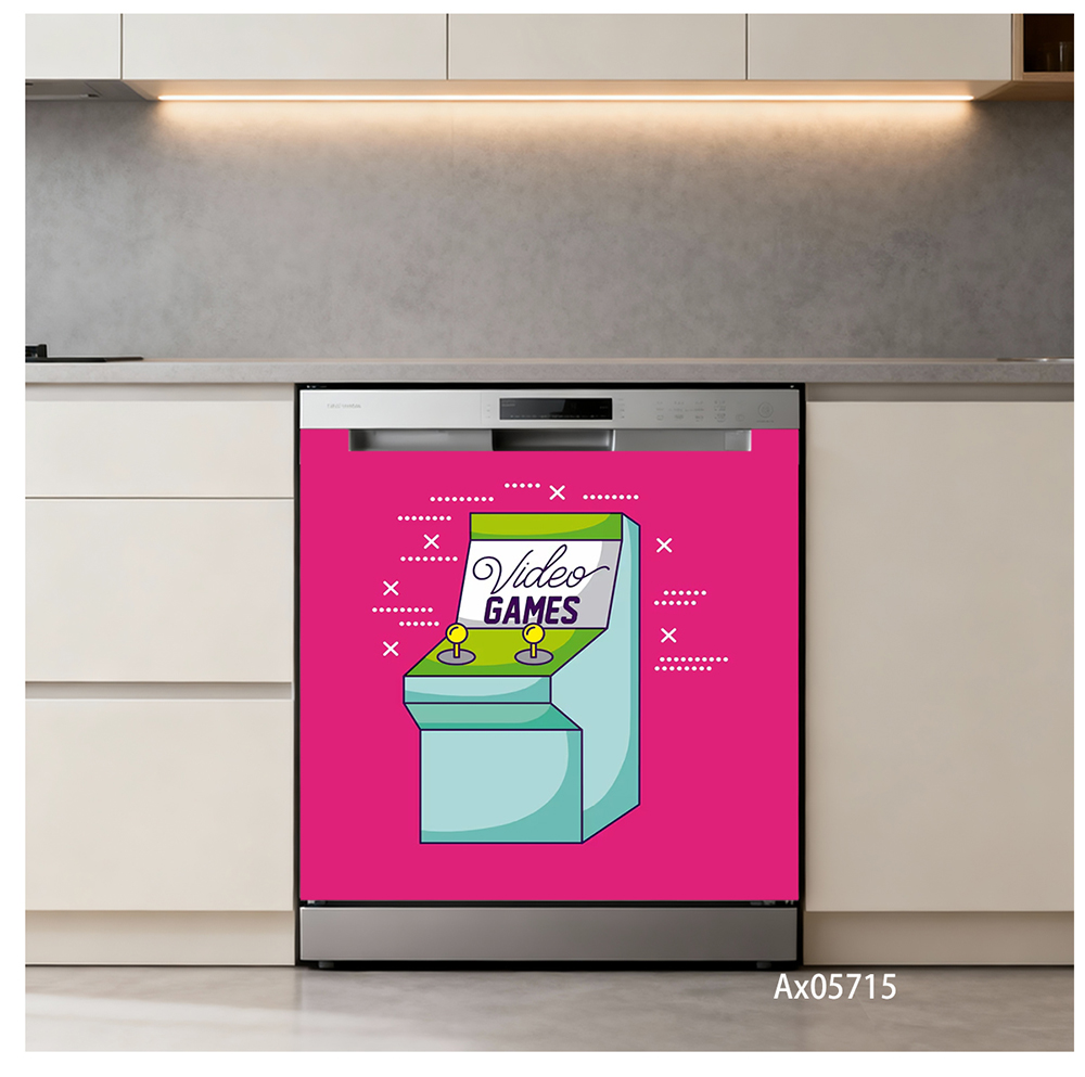 Adesivo Decorativo Retrô Pixel - Retro Gaming Cabinet avaliação e preço