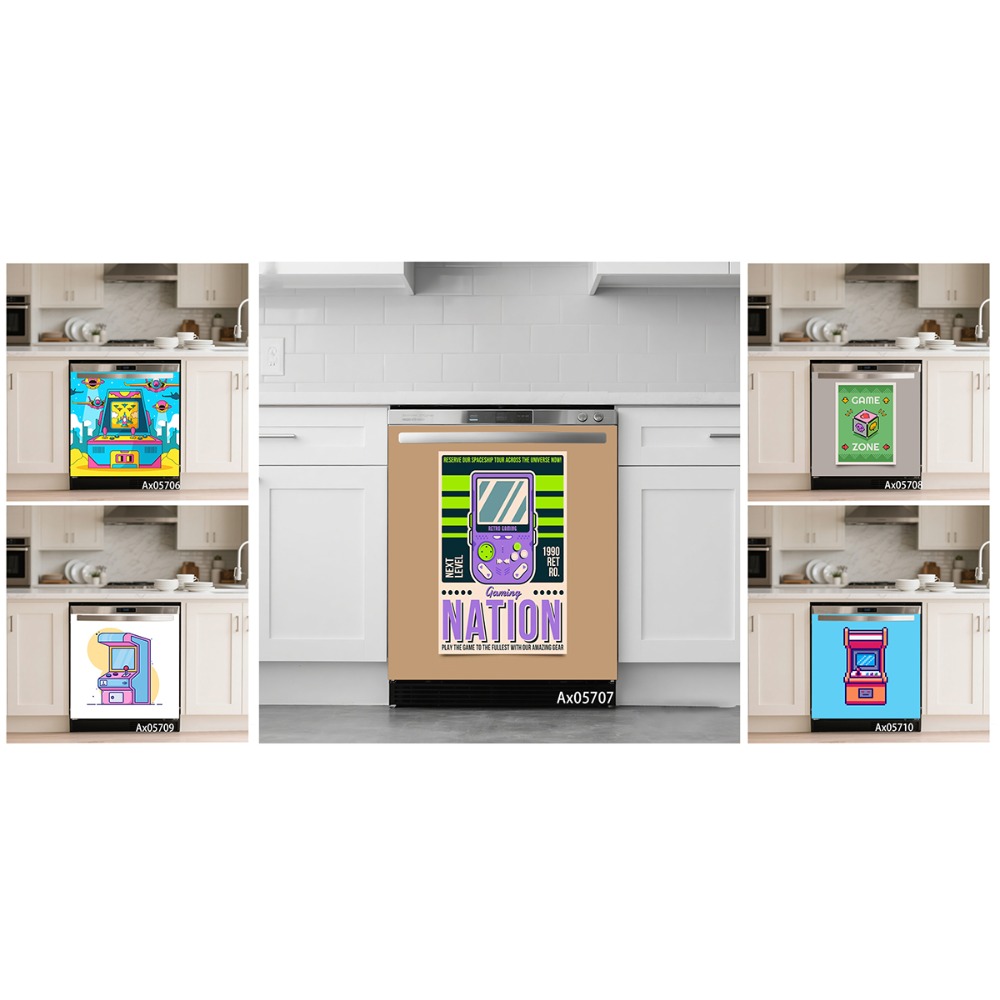 Adesivo Decorativo Retrô Pixel - Retro Gaming Cabinet avaliação e preço