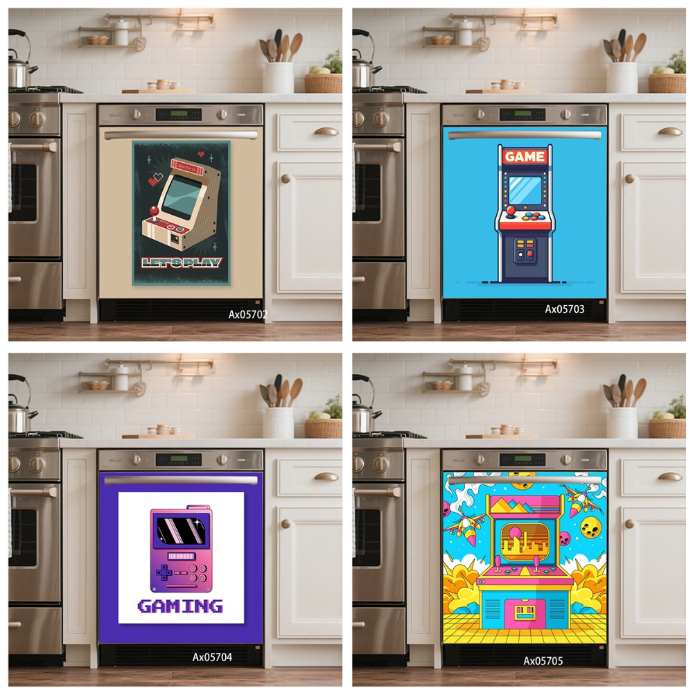 Adesivo Decorativo Retrô Pixel - Retro Gaming Cabinet avaliação e preço