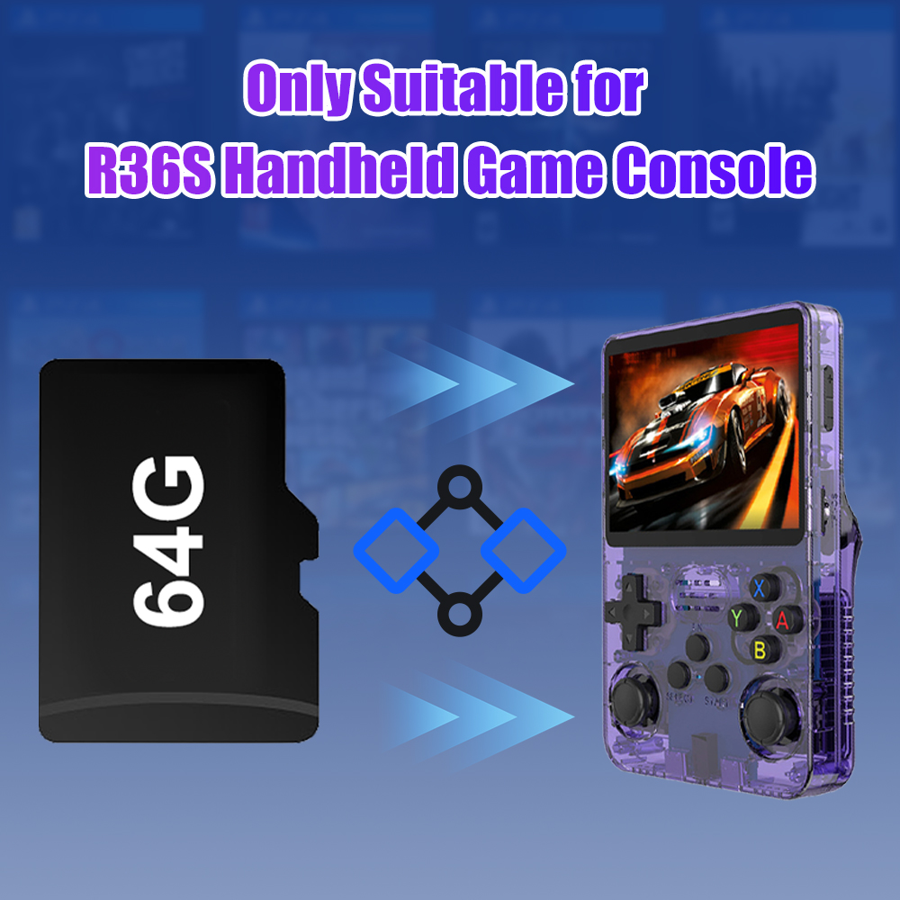 Cartão tf de jogo 64g para con - Console Retro Gaming Portable avaliação e preço