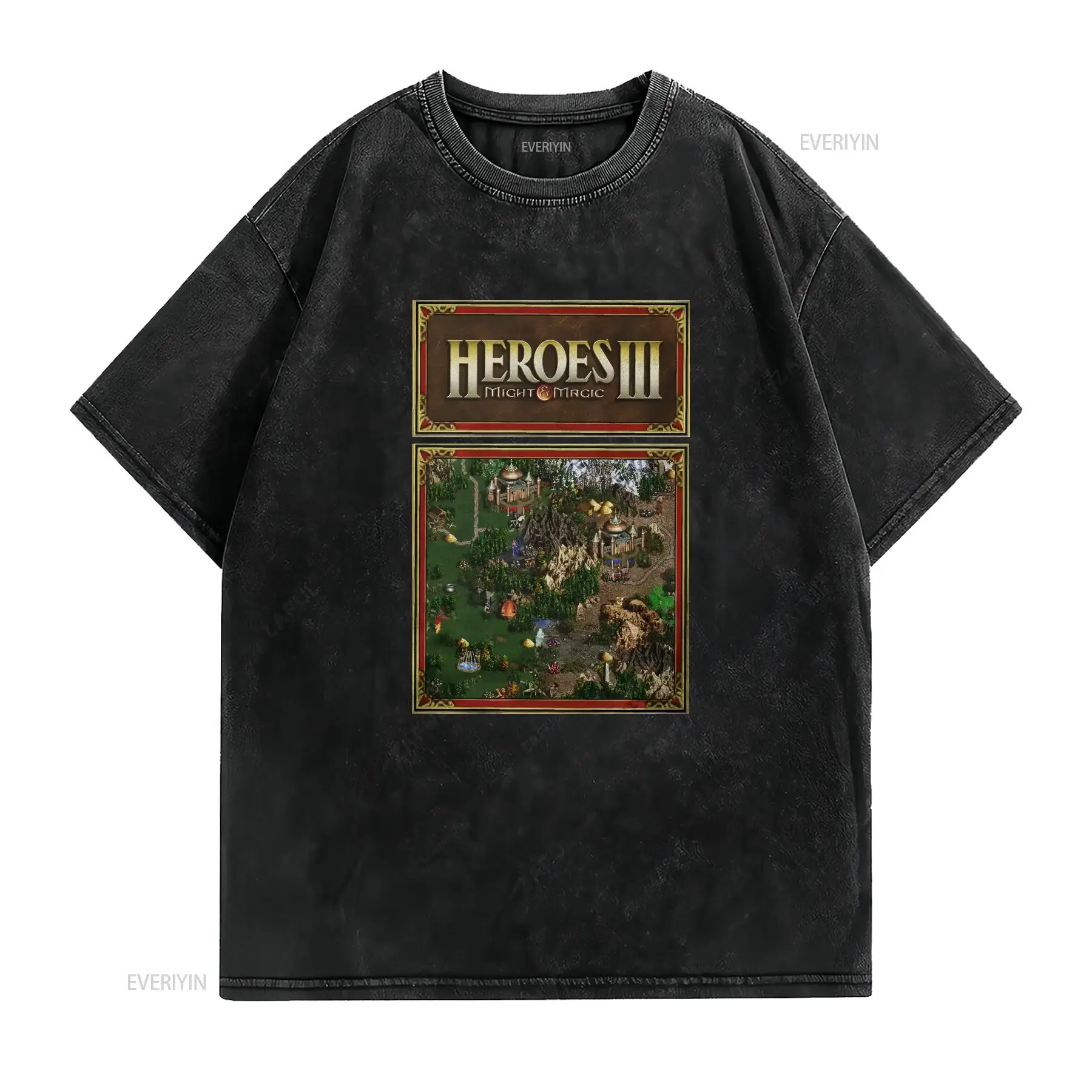 Camiseta Heroes Map of Might A - Retro Gaming Gamestop avaliação e preço