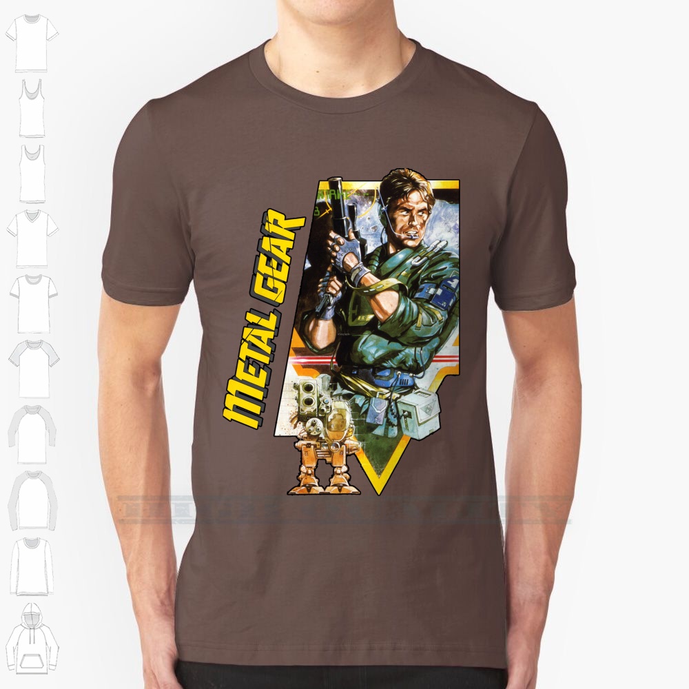 Metal Gear Pixel Art T-shirt 1 - Retro Gaming Gamestop avaliação e preço