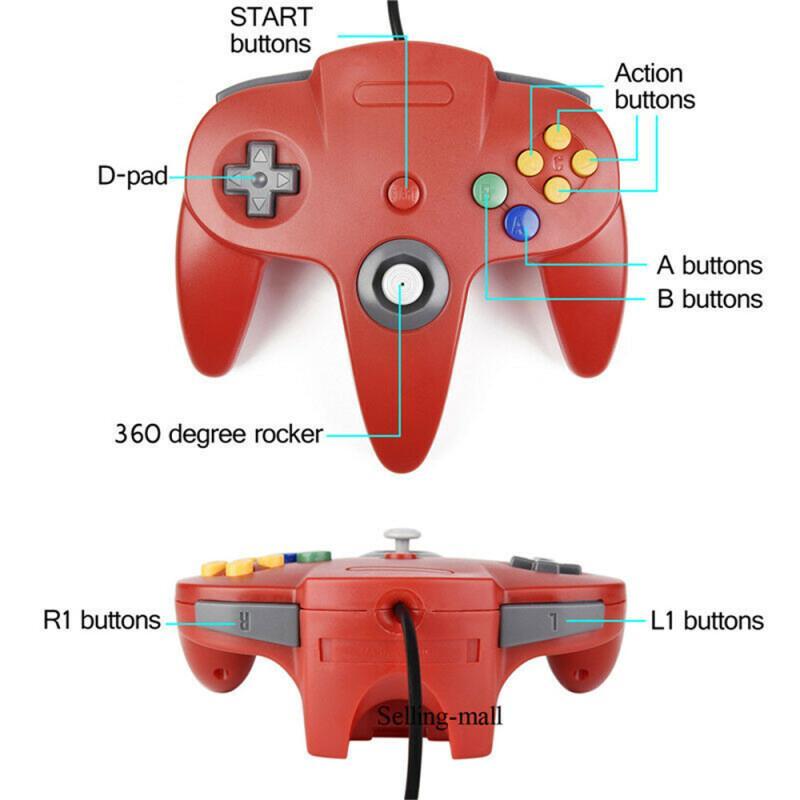 N64 controlador clássico usb c - Retro Gaming La avaliação e preço