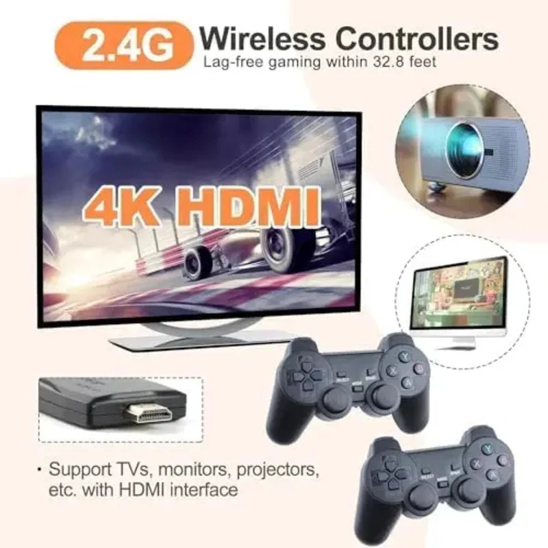 Console de Jogos Retro Sem Fio - Retro Gaming La avaliação e preço