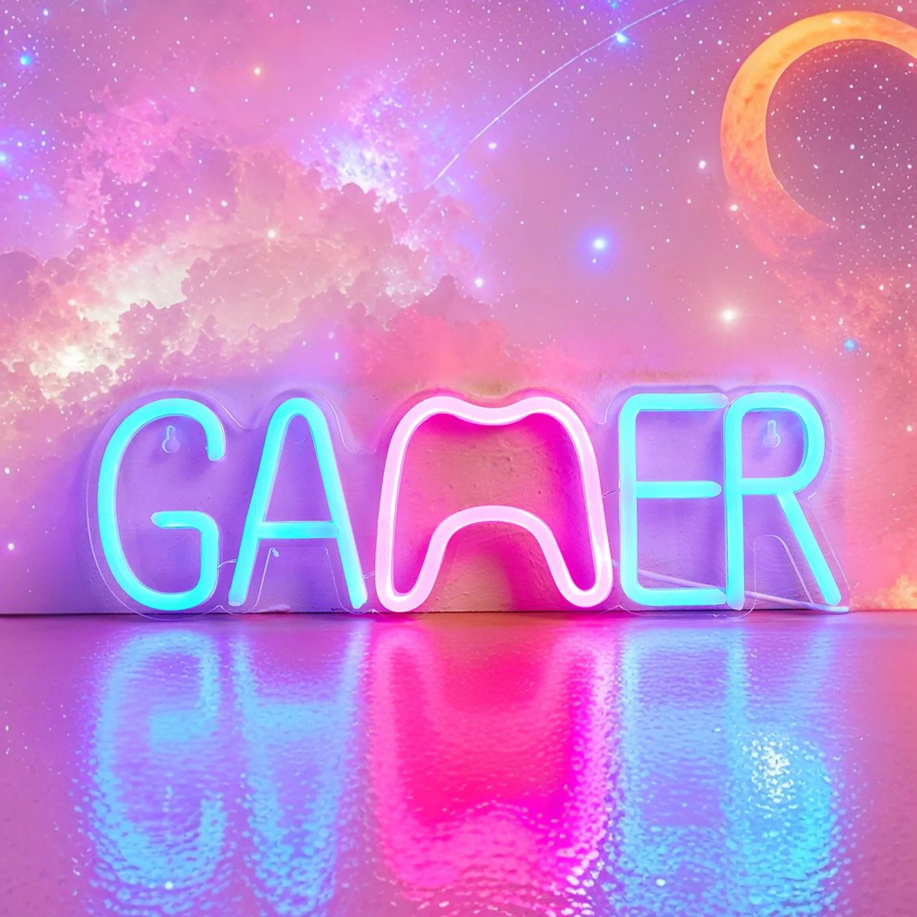 Chi-buy led neon gamepad usb a - Retro Gaming Projector avaliação e preço
