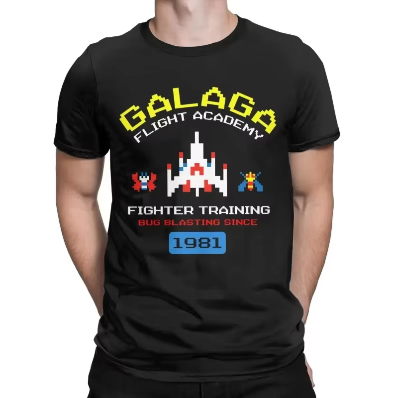 Camiseta Retro Vintage Galaga  - Retro Gaming Gamestop avaliação e preço