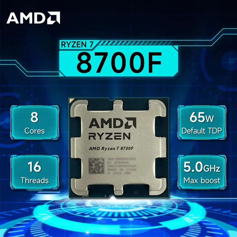 Processador AMD Ryzen 7 8700F  - Amd Cpu Ryzen 7 avaliação e preço