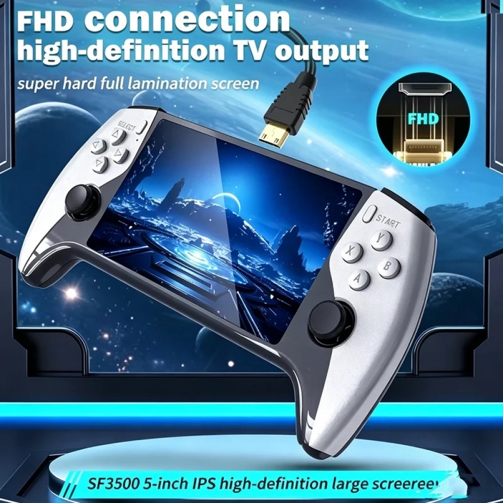 Console de jogos portátil SF35 - Console Retro Gaming Portable avaliação e preço